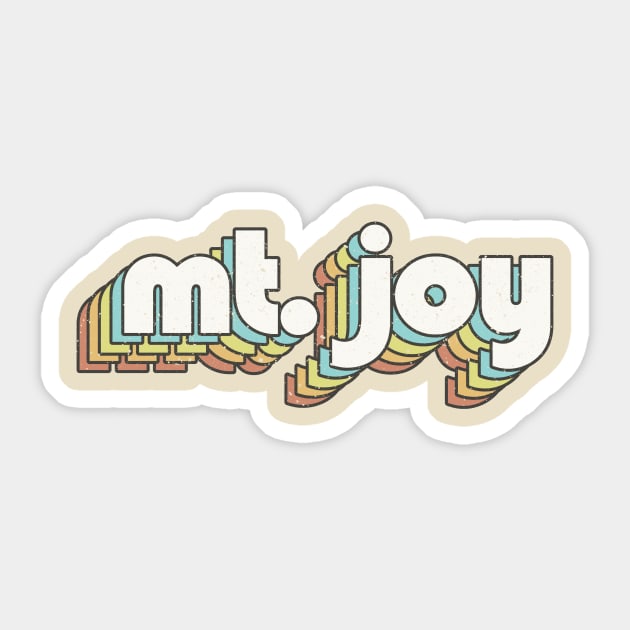 vintage color Mt. Joy Sticker by Wizz Ventura